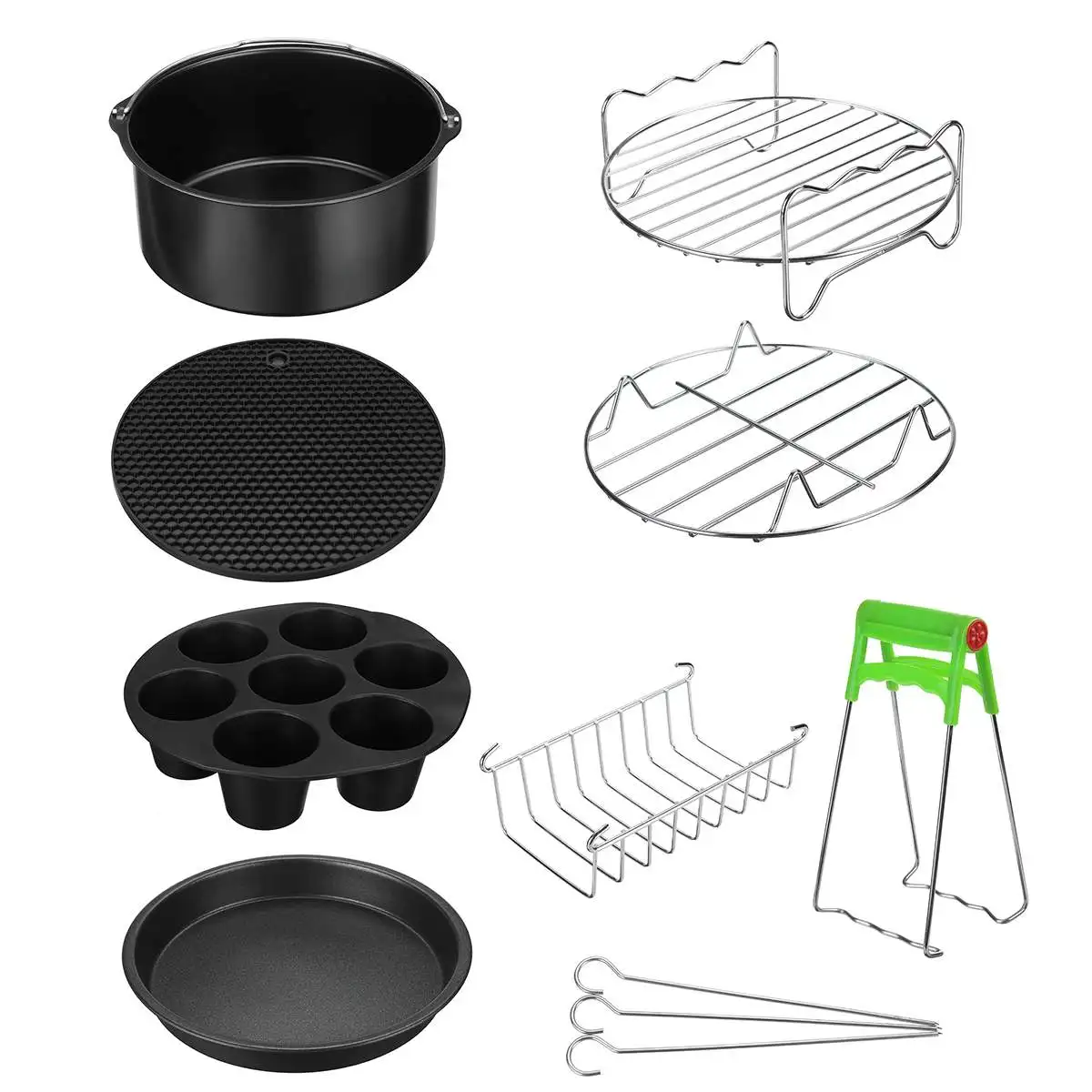 7/8 Inch Deep Fryer Accessories for Gowise Phillips Cozyna and Secura Fit all Airfryer Home Kitchen Parts
7/8 Inch Deep Fryer Accessories for Gowise Phillips Cozyna and Secura Fit all Airfryer Home Kitchen Parts