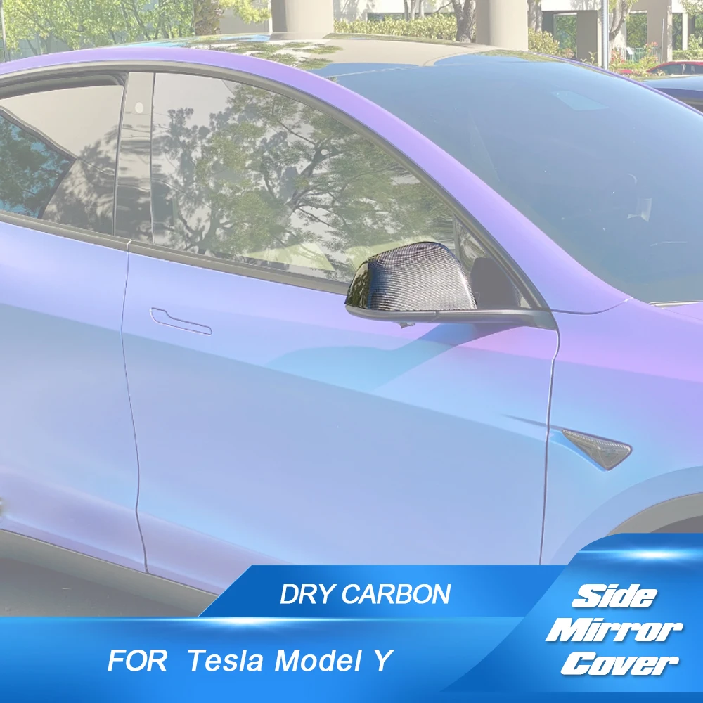 Car Mirror Covers Rear View Caps For Tesla Model Y 2019-2023 Side Mirror Caps Covers Shell Case Replacement Style Dry Carbon
Car Mirror Covers Rear View Caps For Tesla Model Y 2019-2023 Side Mirror Caps Covers Shell Case Replacement Style Dry Carbon
