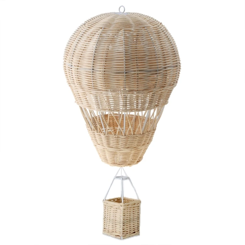 Hand-woven Rattan Hot Air Balloon Nordic Craft Portable Natural Photography Prop Wall Hanging Home Decor for Shops
Hand-woven Rattan Hot Air Balloon Nordic Craft Portable Natural Photography Prop Wall Hanging Home Decor for Shops