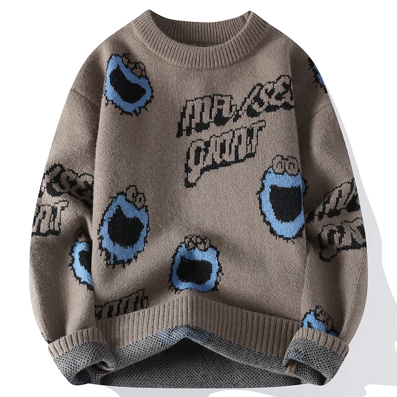 2023 Autumn and Winter Men's Sweater New Fashionable Casual Youthful Thick Warm High-Quality Knitted Men's Pullovers Sweaters
2023 Autumn and Winter Men's Sweater New Fashionable Casual Youthful Thick Warm High-Quality Knitted Men's Pullovers Sweaters