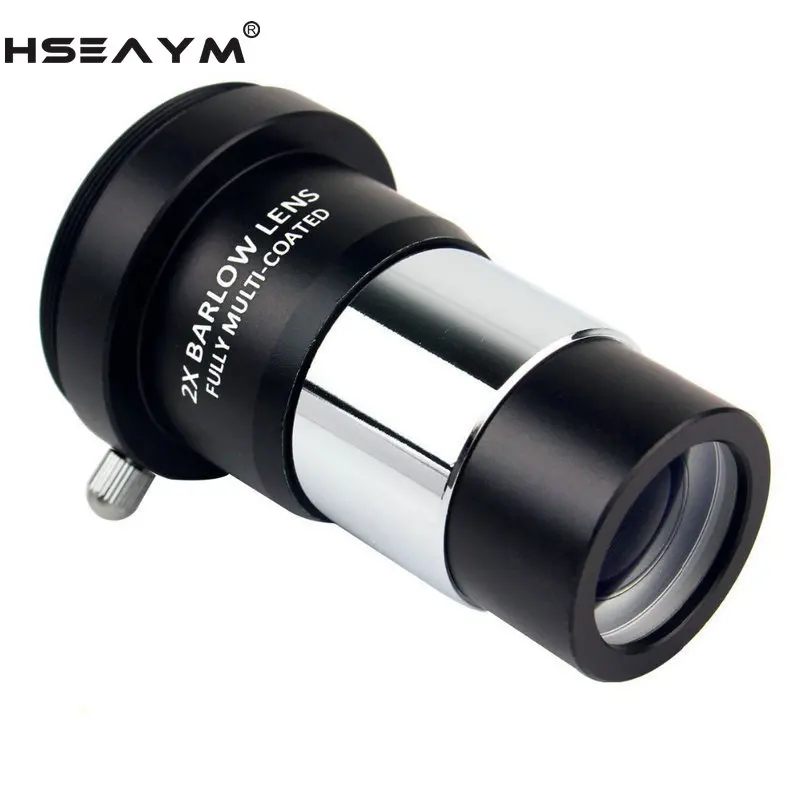 HSEAYM 2X Extenders Barlow Lens T Adapter 1.25" Metal Astronomical Telescope Eyepiece FMC Coating Double Optical Glass Ocular
HSEAYM 2X Extenders Barlow Lens T Adapter 1.25" Metal Astronomical Telescope Eyepiece FMC Coating Double Optical Glass Ocular