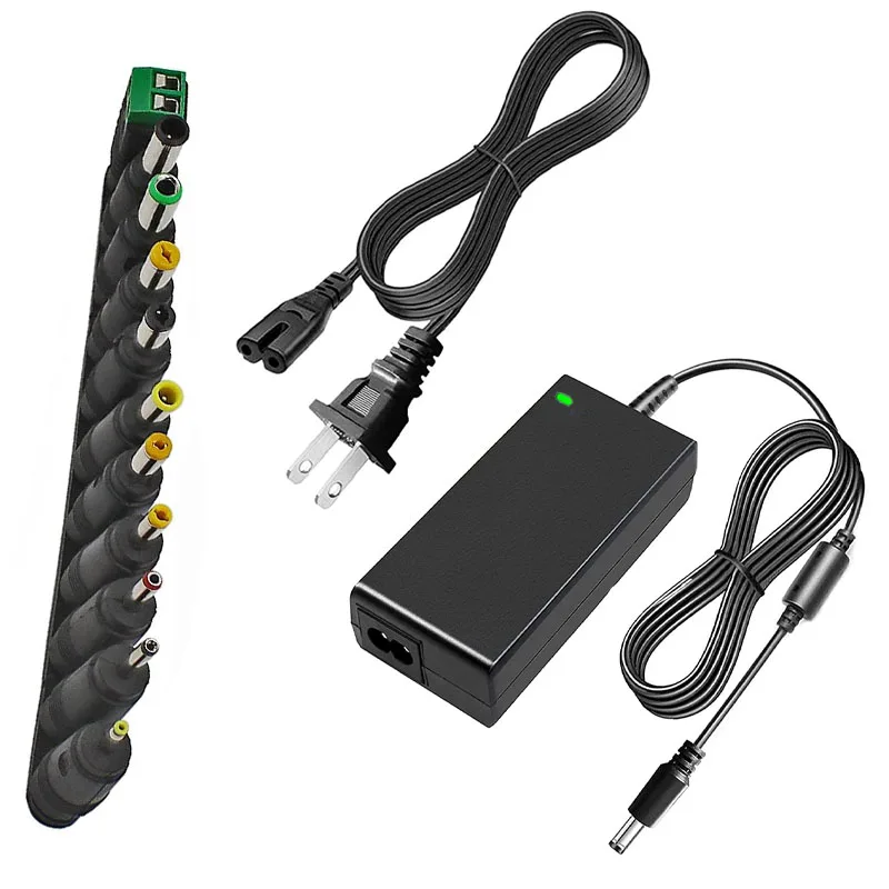12V 5A DC Power Supply AC Adapter, for CCTV DVR Surveillance System, 5050 3528 LED Strip Module Light, with Multis DC Connoctor.
12V 5A DC Power Supply AC Adapter, for CCTV DVR Surveillance System, 5050 3528 LED Strip Module Light, with Multis DC Connoctor.