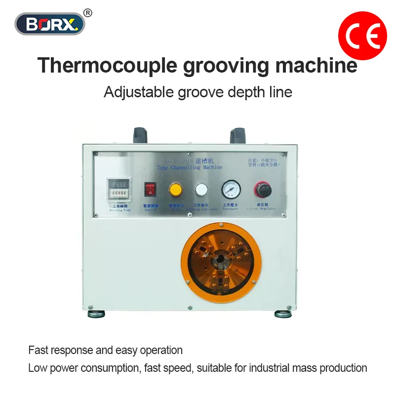 130W/220V Thermocouple Rolling Groove Machine,Stainless Steel, Copper, Aluminum, High Precision Temperature Sensor
130W/220V Thermocouple Rolling Groove Machine,Stainless Steel, Copper, Aluminum, High Precision Temperature Sensor
