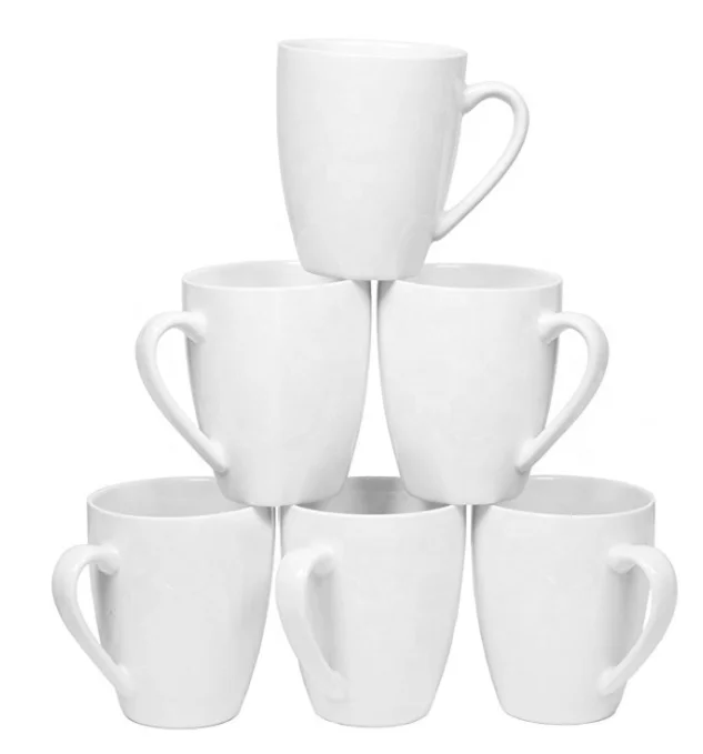 

wholesale Promotional Blank Customized Paintable Ceramics 11Oz Cheap Plain White Coffee Mug