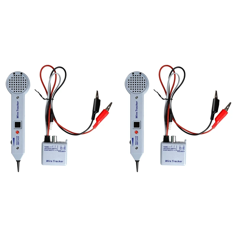 2X Tone Generator Kit,Wire Tracer Circuit Tester,200EP High Cable Toner Detector Finder Tester,Inductive Amplifier
2X Tone Generator Kit,Wire Tracer Circuit Tester,200EP High Cable Toner Detector Finder Tester,Inductive Amplifier