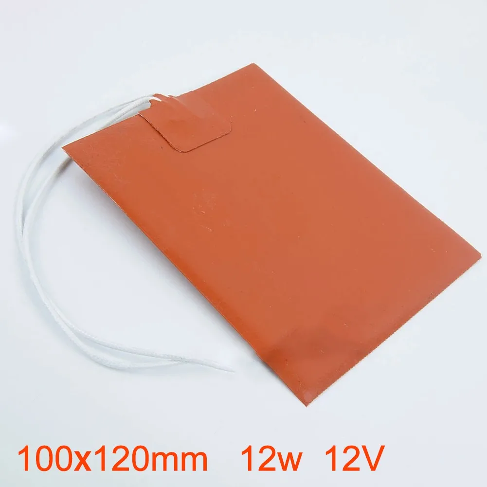 100x120 X1.5mm Silicone Heater Mat 12V 12W Heater Pad For Printer Heated Bed Heating Home Heating Tools For Printer Hot Bed
100x120 X1.5mm Silicone Heater Mat 12V 12W Heater Pad For Printer Heated Bed Heating Home Heating Tools For Printer Hot Bed