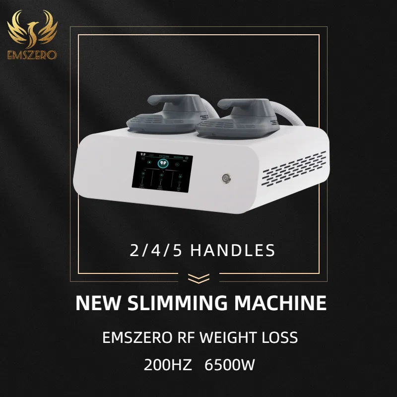 

2024 EMSZERO Neo Weight Loss Slimming 200HZ 6500W dlsEMSLIM Body EMS Sculpt 2/4/5 Handles HI-EMT RF Machine New Salon