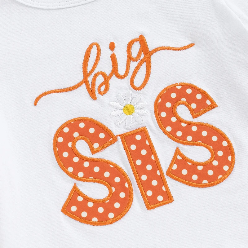 Big Sister Little Sister Matching Outfit Infant Toddler Baby Girl Short Sleeve Romper T-shirt Tops Floral Shorts Headband
Big Sister Little Sister Matching Outfit Infant Toddler Baby Girl Short Sleeve Romper T-shirt Tops Floral Shorts Headband