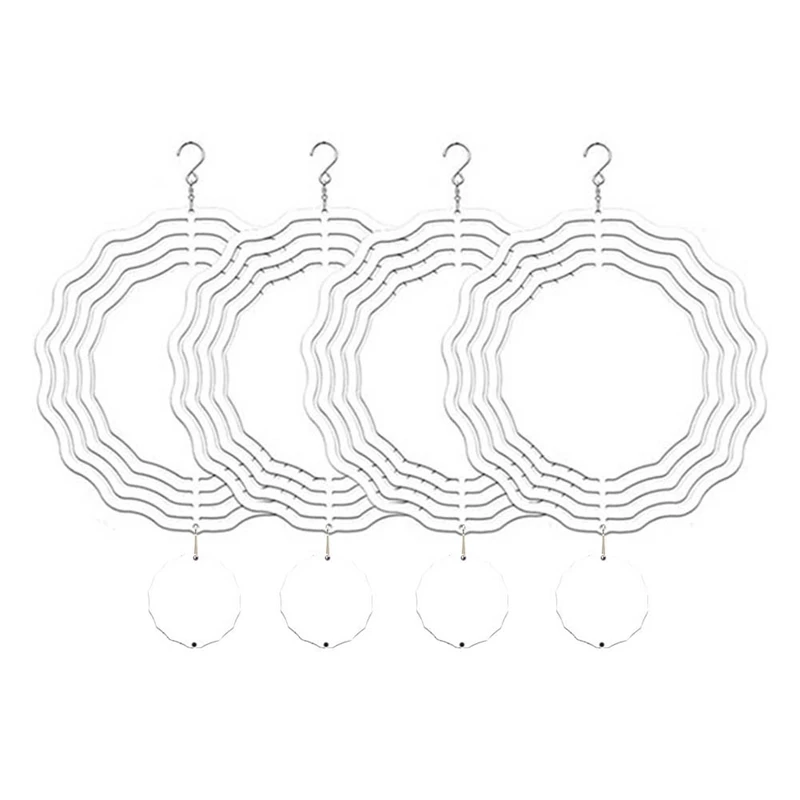 4Pcs 8 Inch Sublimation Wind Spinner Blanks 3D Wind Spinners Hanging Wind Spinners For Outdoor Garden Decoration
4Pcs 8 Inch Sublimation Wind Spinner Blanks 3D Wind Spinners Hanging Wind Spinners For Outdoor Garden Decoration