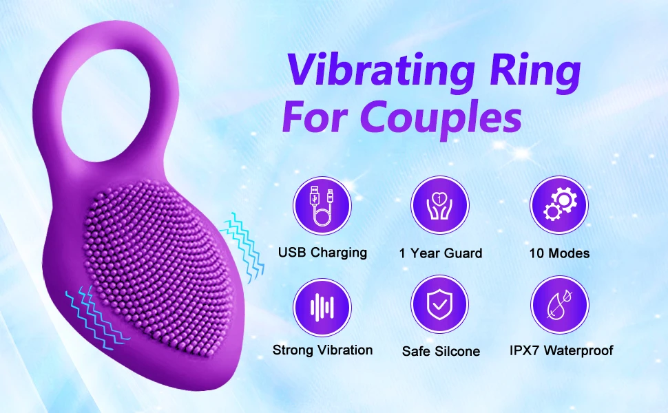 Penis Ring Vibrating Clitoris Stimulator G Spot Sex Toys For Couple Vibro Delay Lick Vagina Orgasm Lock Fine Sleeve Vibrator Penis Ring Vibrating Clitoris Stimulator G Spot Sex Toys For Couple Vibro Delay Lick Vagina Orgasm Lock Fine Sleeve Vibrator