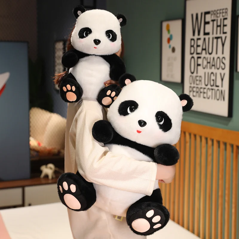 

New Simulation Panda Bear Plush Toys Stuffed Soft Cartoon Animal Doll Baby Appease Pillows Cute Girls Children Birthday Gifts