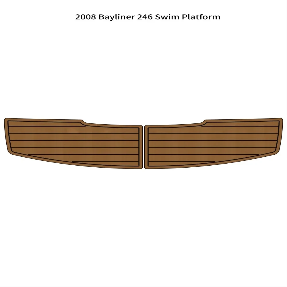 2008 Bayliner 246 Swim Platform Step Boat EVA Foam Faux Teak Deck Floor Pad Mat
2008 Bayliner 246 Swim Platform Step Boat EVA Foam Faux Teak Deck Floor Pad Mat