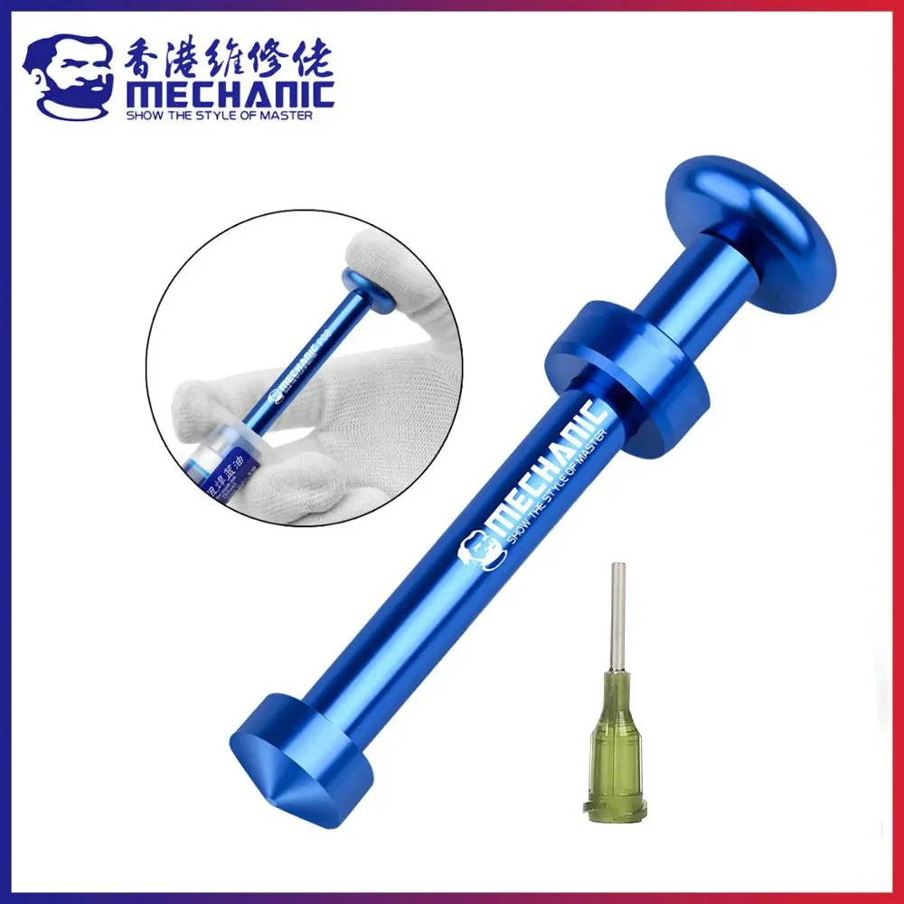 MECHANIC Solder Flux Booster Aluminum Alloy Push Rod Needle Barrel Type Solder Paste Accessories Putter
MECHANIC Solder Flux Booster Aluminum Alloy Push Rod Needle Barrel Type Solder Paste Accessories Putter