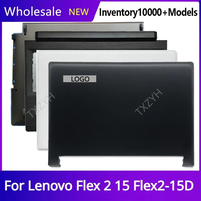 

New Original For Lenovo Flex 2 15 Flex2-15D Laptop LCD back cover Front Bezel Hinges Palmrest Bottom Case A B C D Shell