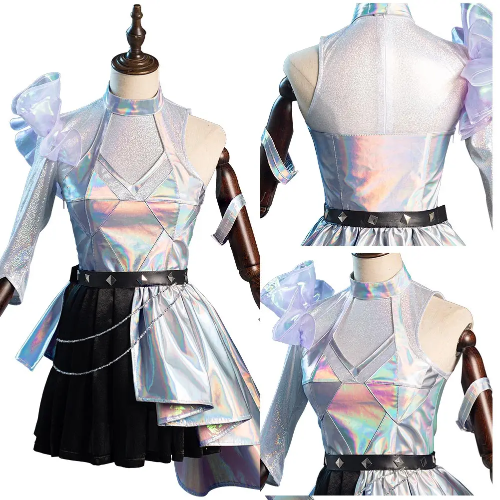 LOL KDA Groups Seraphine Cosplay Costume Women Dress Outfits Halloween Carnival Suit
LOL KDA Groups Seraphine Cosplay Costume Women Dress Outfits Halloween Carnival Suit