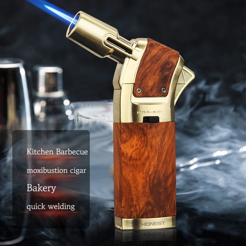 Hot Direct Punch Metal Windproof Direct Punch Inflatable Cigar Lighter Kitchen Baking Outdoor Portable High Temperature Spitfire
Hot Direct Punch Metal Windproof Direct Punch Inflatable Cigar Lighter Kitchen Baking Outdoor Portable High Temperature Spitfire