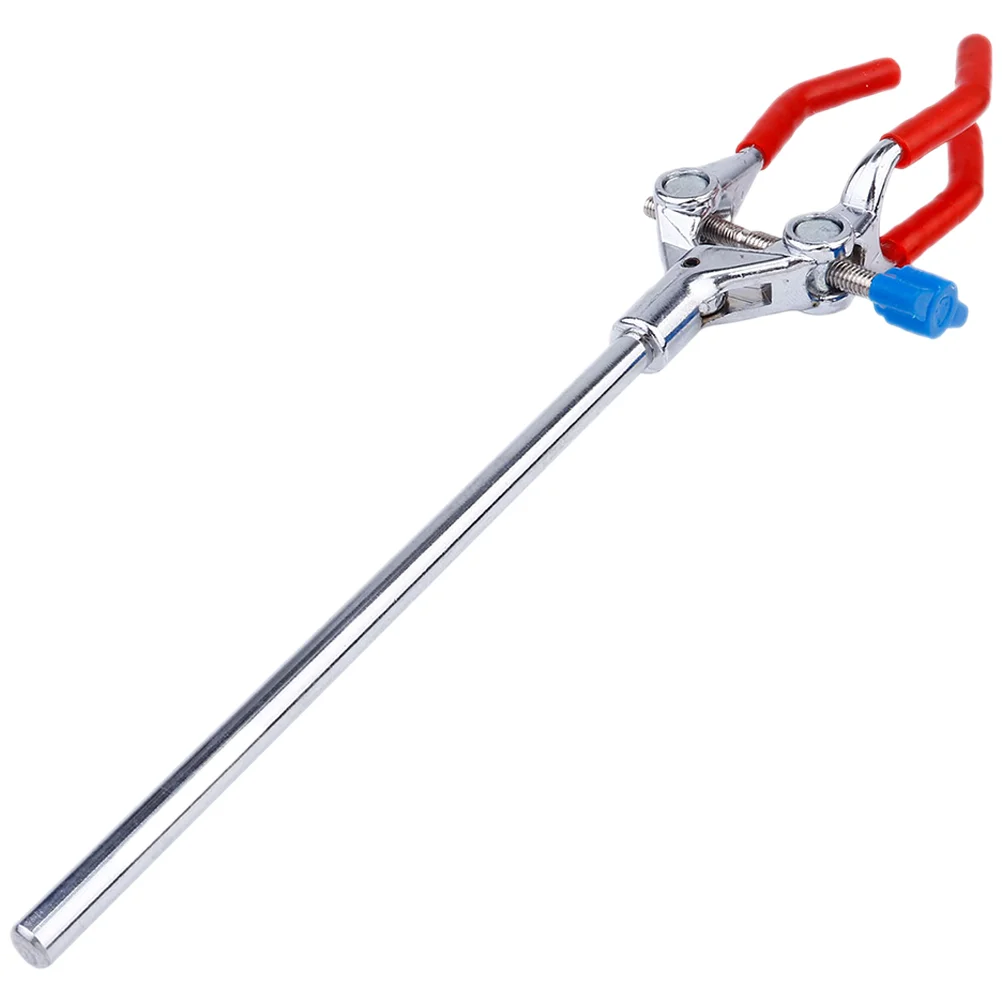 Lab Clamp Prong Finger Adjust Jaw Style Rubber-Coated Head a Black Laboratory Stand Clip Stainless Steel Extension Flask Clip
Lab Clamp Prong Finger Adjust Jaw Style Rubber-Coated Head a Black Laboratory Stand Clip Stainless Steel Extension Flask Clip