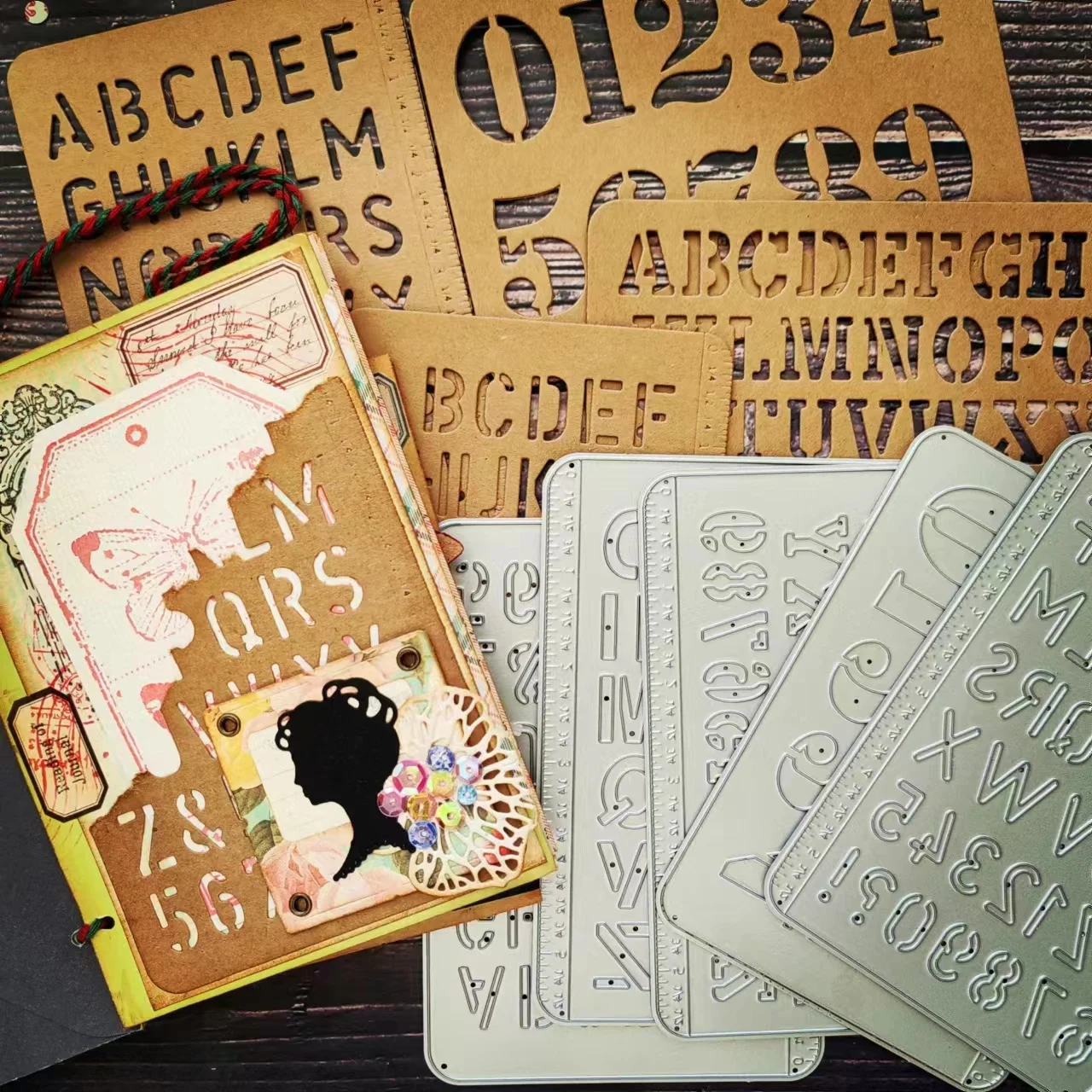 MQ013 Letter Base Background Cards -Thinlits Cutting Dies for JunkJournal Scrapbooking PaperDIY Original Designs
MQ013 Letter Base Background Cards -Thinlits Cutting Dies for JunkJournal Scrapbooking PaperDIY Original Designs
