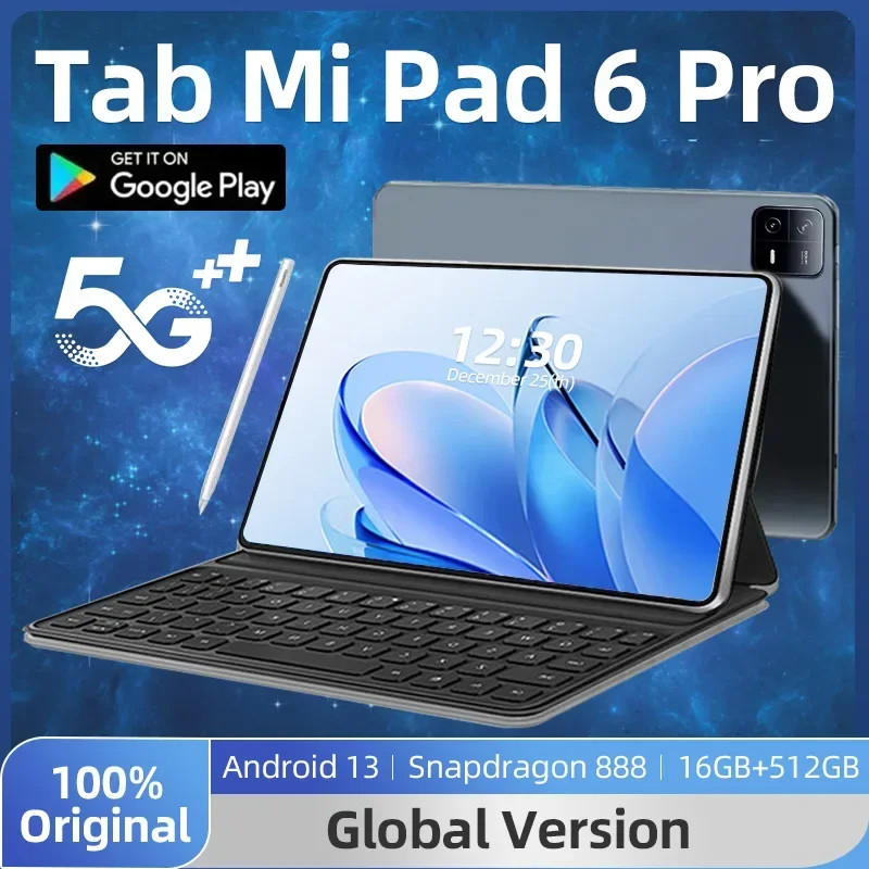 Оригинальный смартфон HD 4K Pad 6 Pro, 2024 дюймов, Android 888, 13,0 мАч, 16 ГБ, 10000 ГБ
Оригинальный смартфон HD 4K Pad 6 Pro, 2024 дюймов, Android 888, 13,0 мАч, 16 ГБ, 10000 ГБ