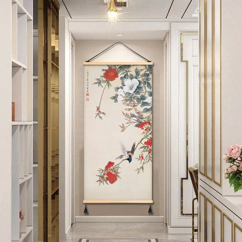 Chinese Style Scroll Paintings Flower Birds Living Room Bedroom Office Home Decor Aethetic Tapestry Wall Hanging Posters
Chinese Style Scroll Paintings Flower Birds Living Room Bedroom Office Home Decor Aethetic Tapestry Wall Hanging Posters