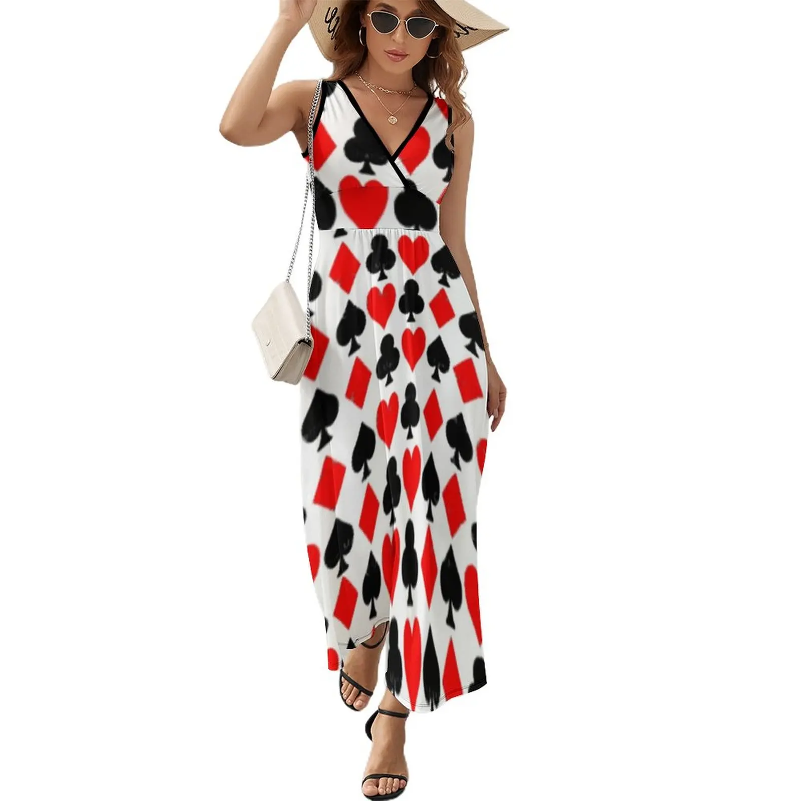 CASINO SUITES PATTERN ART Sleeveless Dress luxury evening dresses 2024 evening dress women Aesthetic clothing
CASINO SUITES PATTERN ART Sleeveless Dress luxury evening dresses 2024 evening dress women Aesthetic clothing