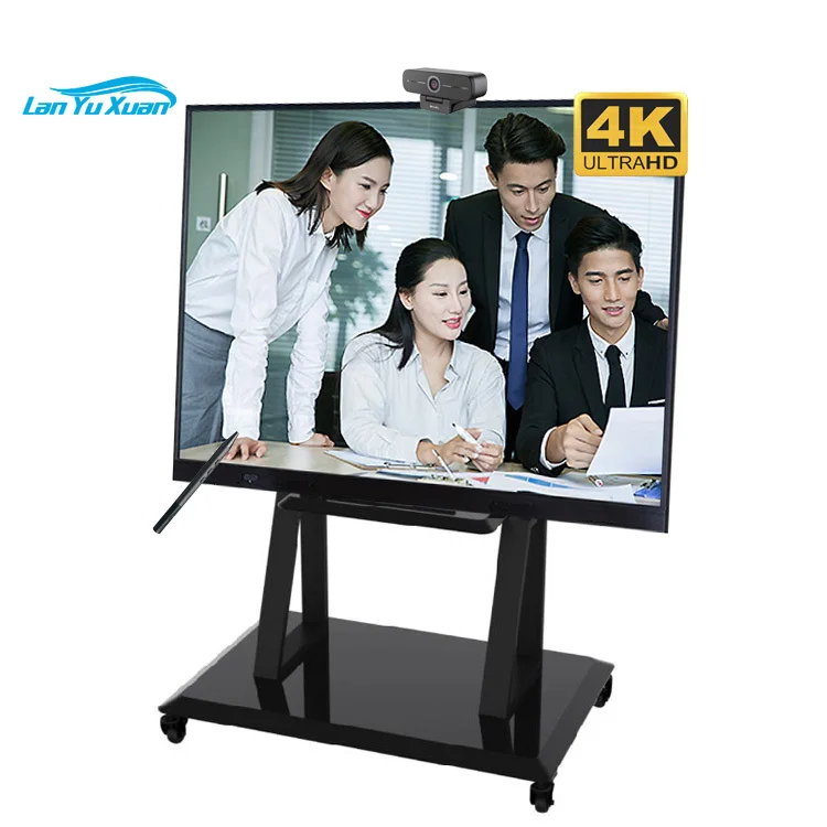 

digital touch screen interactive flat panel whiteboard 55 65 75 86 inch e-learning portable electronic smart white board