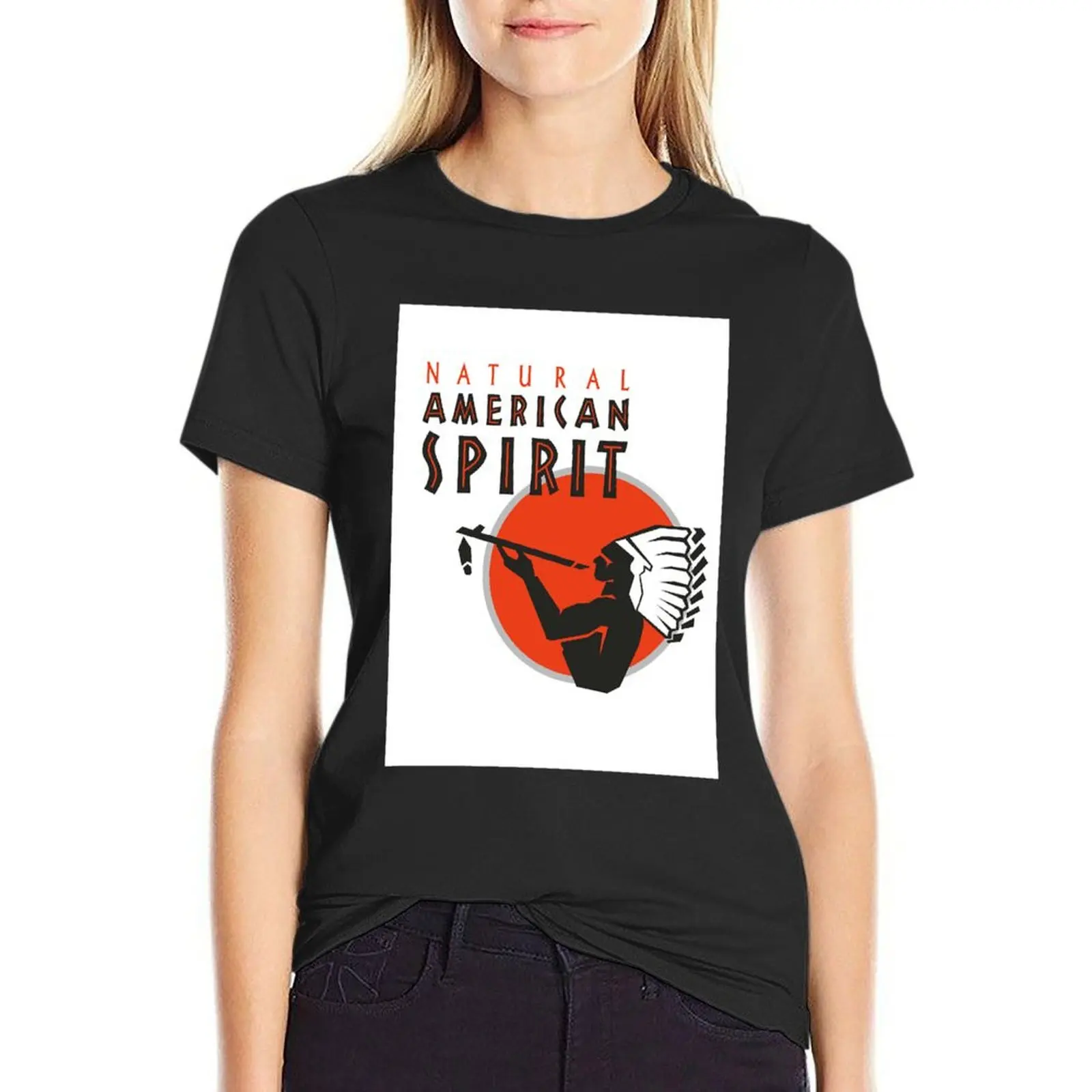 American Spirits Cigarettes Classic T-shirt graphics Short sleeve tee aesthetic clothes Woman T-shirts
American Spirits Cigarettes Classic T-shirt graphics Short sleeve tee aesthetic clothes Woman T-shirts