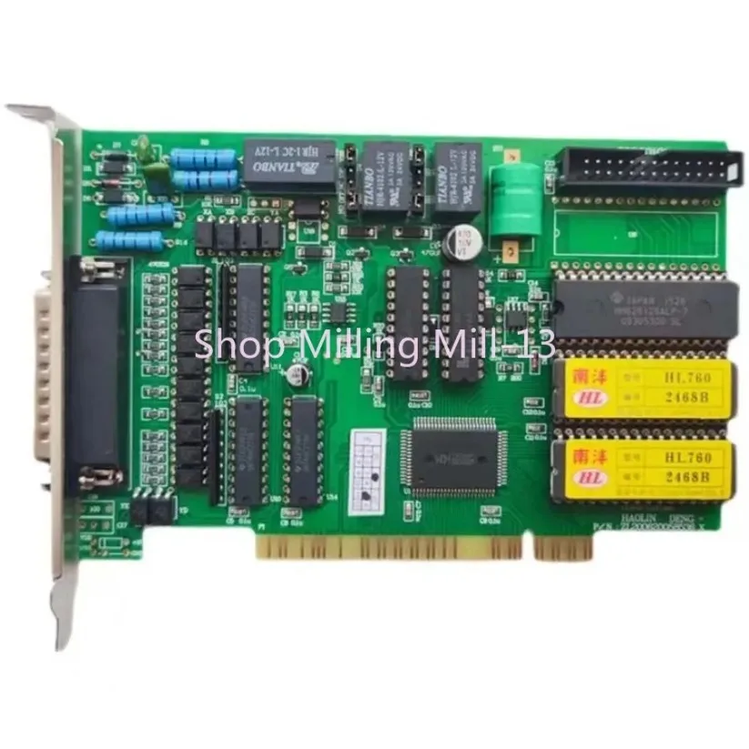1PC Original EDM HL Card Wire Cut Control System 760 Chinese Version For High Speed Wire Cutting Machine Accessories
1PC Original EDM HL Card Wire Cut Control System 760 Chinese Version For High Speed Wire Cutting Machine Accessories