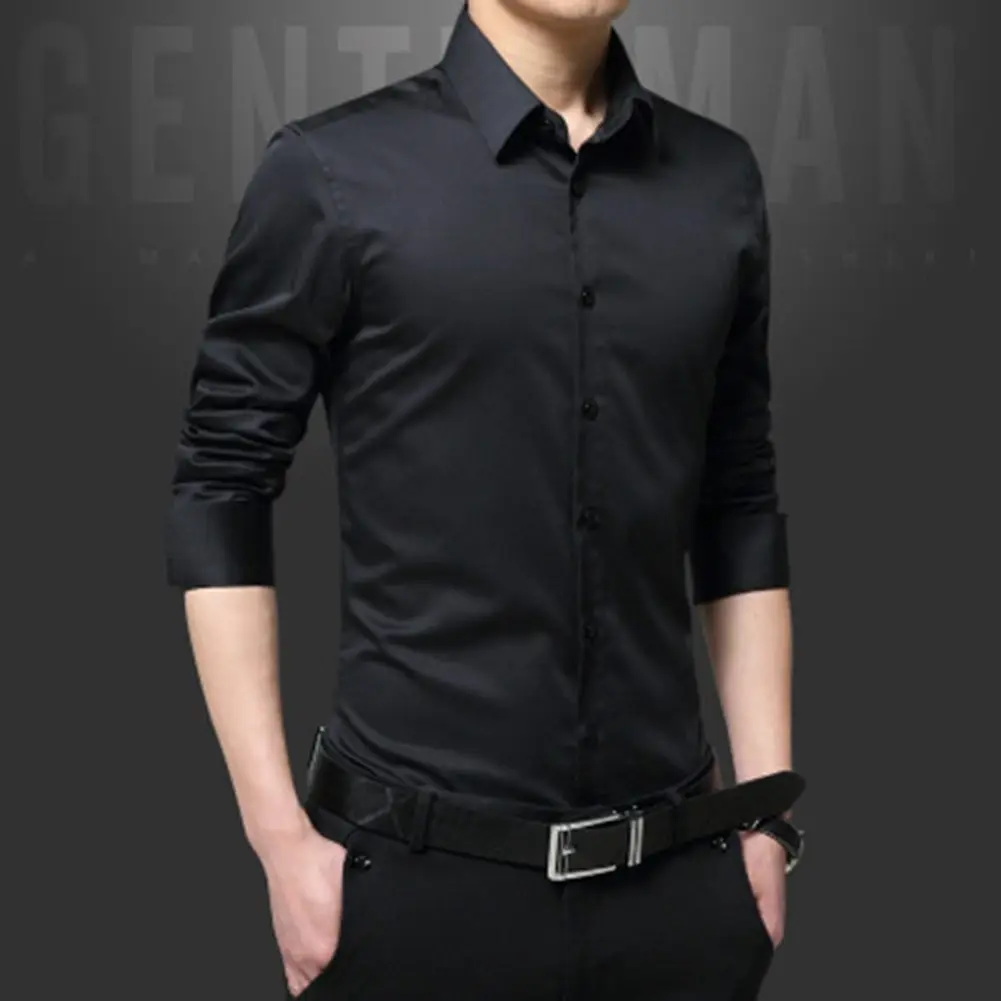 Fashionable Retro Daily Leisure Dating Shirt Social Shirt 1pcs Long Sleeve No Elasticity Polyester Solid Color
Fashionable Retro Daily Leisure Dating Shirt Social Shirt 1pcs Long Sleeve No Elasticity Polyester Solid Color