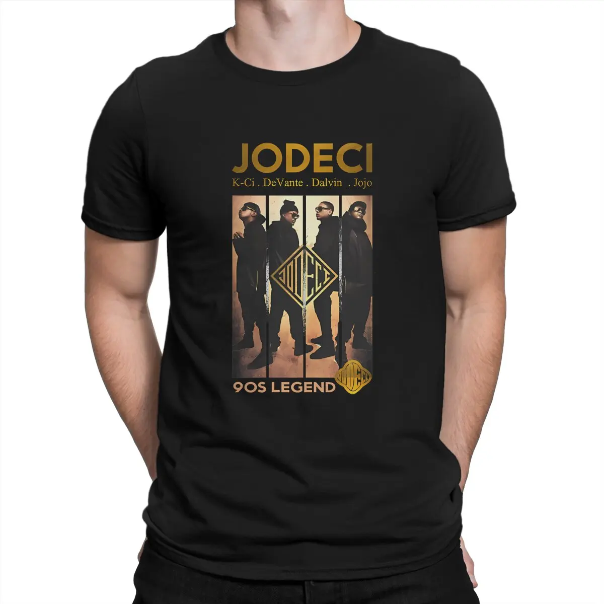

Мужская футболка Jodeci Band, модная футболка с графическим принтом для фанатов, хипстер