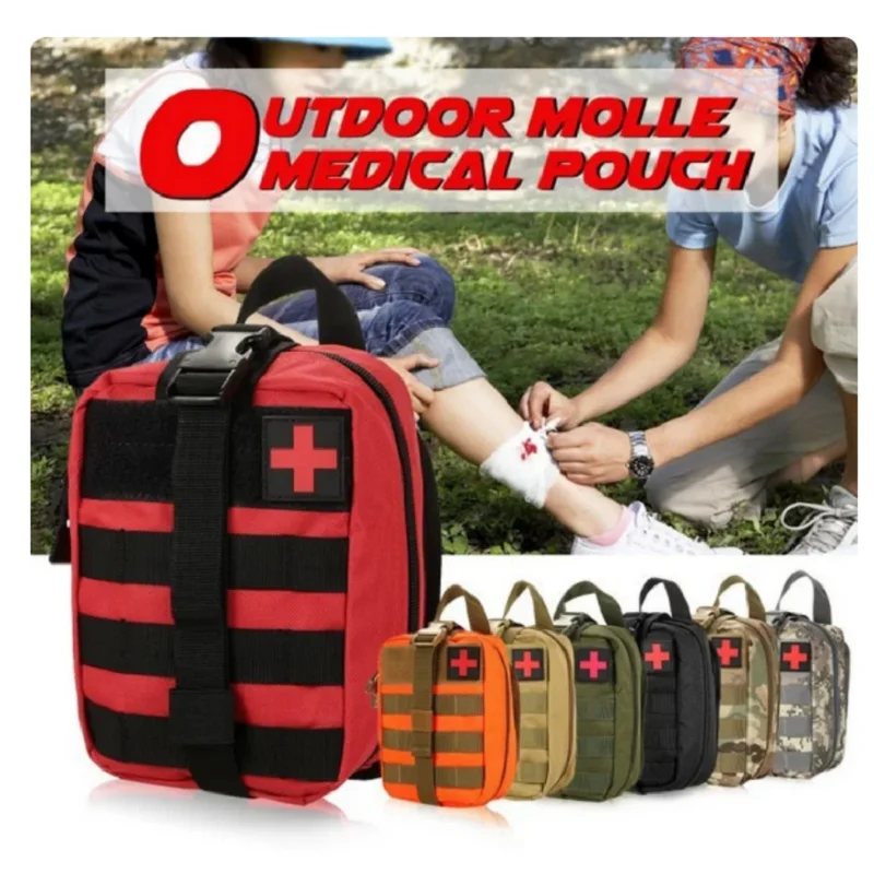 

Tactical First Aid Kits Medical Bag Emergency Outdoor Army Hunting Car Camping Molle Survival Tool Military EDC Pouch Organizer