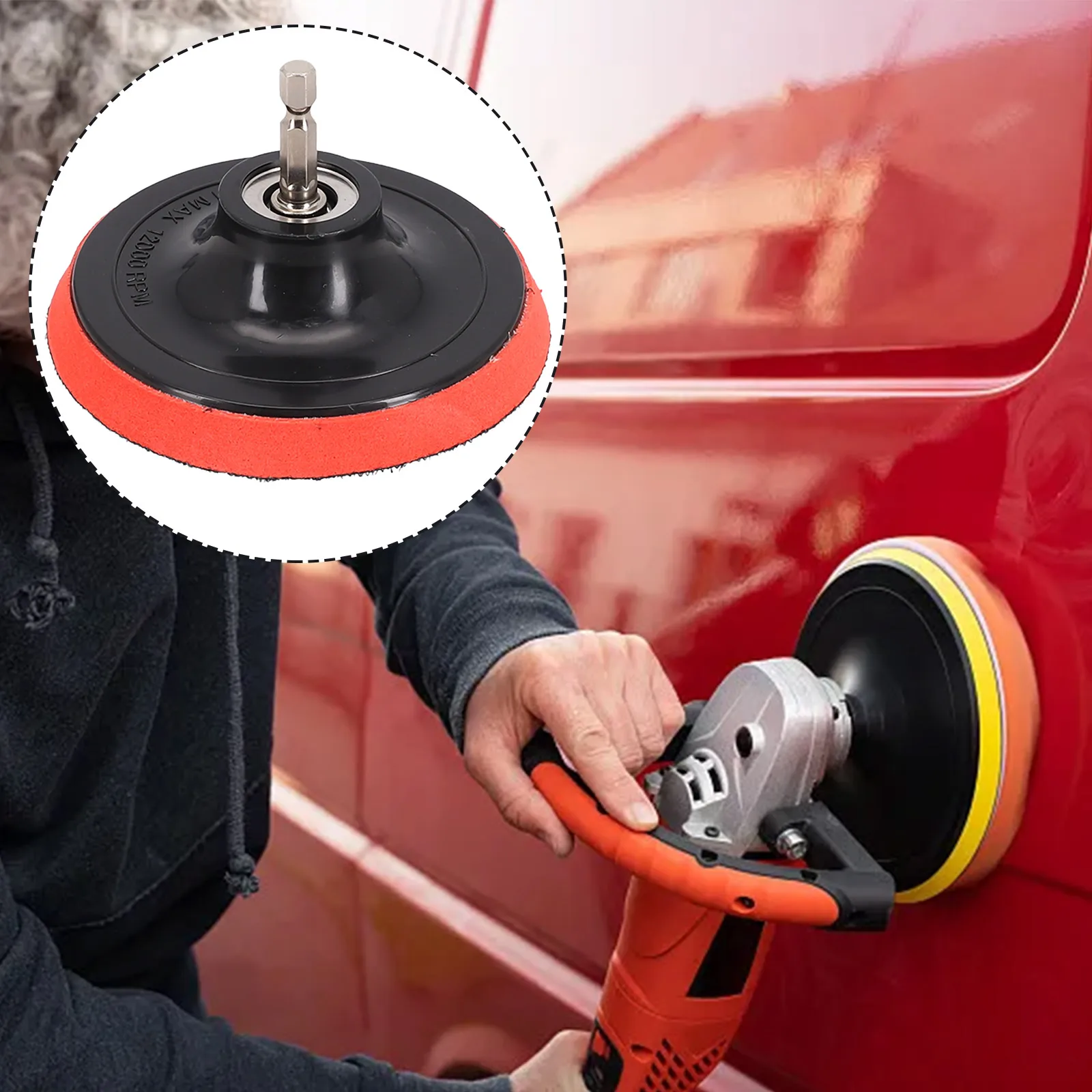 4 Inch 100mm Electric Internal Gear Polishing Disc Hook And Loop Buffing Pad Rotary Backing Pad With M10 Drill Adapter
4 Inch 100mm Electric Internal Gear Polishing Disc Hook And Loop Buffing Pad Rotary Backing Pad With M10 Drill Adapter