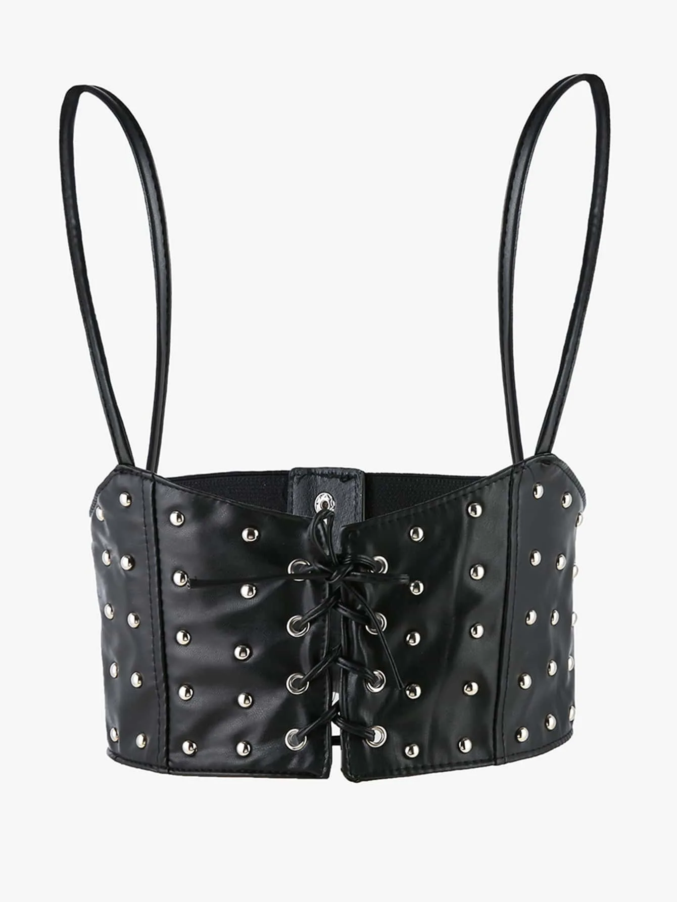 SISHION Goth Gothic Punk Rivets Fashionable Women PU Leather Vest Waistband Elastic Waist Wide Corsets Belts in Black VD4119
SISHION Goth Gothic Punk Rivets Fashionable Women PU Leather Vest Waistband Elastic Waist Wide Corsets Belts in Black VD4119