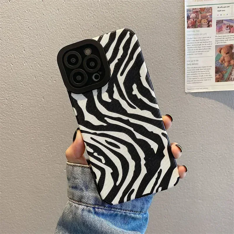 Fashion Zebra Stripe Phone Case For iPhone 14 Pro Max 11 12 13 Pro 7 8 Plus X XS Max XR Shockproof Soft Silicone Case Back Cover
Fashion Zebra Stripe Phone Case For iPhone 14 Pro Max 11 12 13 Pro 7 8 Plus X XS Max XR Shockproof Soft Silicone Case Back Cover