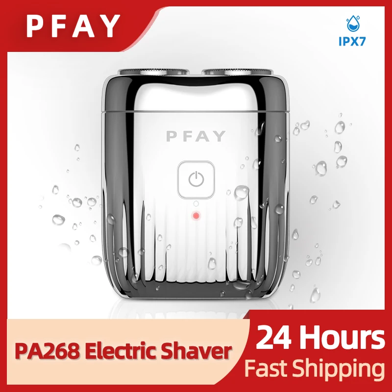 PFAY PA268 Mini Electric Shavers for Men IPX7 Waterproof Electric Razor Rechargeable Men's Shaving Machine Wet Dry Beard Trimmer
PFAY PA268 Mini Electric Shavers for Men IPX7 Waterproof Electric Razor Rechargeable Men's Shaving Machine Wet Dry Beard Trimmer