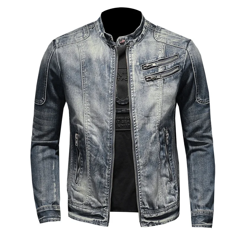 Hot Salling Men Windbreaker Golf Wear Cotton Traveling Guangdong Vintage Viscose Standard Jackets Denim Jacket Clearance
Hot Salling Men Windbreaker Golf Wear Cotton Traveling Guangdong Vintage Viscose Standard Jackets Denim Jacket Clearance