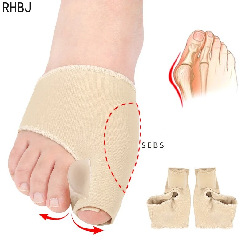 2Pcs Hallux Valgus Silicone Protective Cover Big Toe Valgus Fixator Toe Valgus Corrector Bunion Splitter Foot Care Tool
2Pcs Hallux Valgus Silicone Protective Cover Big Toe Valgus Fixator Toe Valgus Corrector Bunion Splitter Foot Care Tool