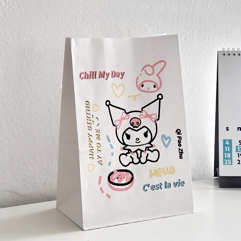 10Pcs Kawaii Sanrio Anime Kuromi Kraft Paper Bag Cute Cartoon Character Girly Heart Candy Gift Bags Girls Gift
10Pcs Kawaii Sanrio Anime Kuromi Kraft Paper Bag Cute Cartoon Character Girly Heart Candy Gift Bags Girls Gift