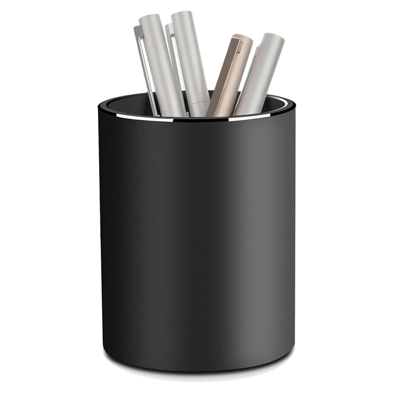 

Металлический держатель для ручек и карандашей BEAU-из алюминия, вместительный Настольный держатель для кистей для макияжа в офисе, классе