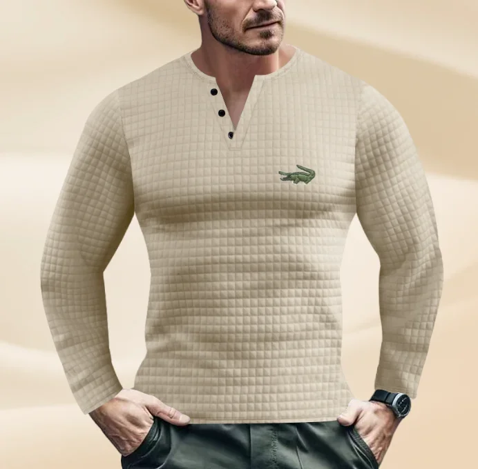 Autumn and Winter 2023 Small Checker Sports Slim Fit Breathable Men's Long Sleeve T-shirt Men's Casual Shirt
Autumn and Winter 2023 Small Checker Sports Slim Fit Breathable Men's Long Sleeve T-shirt Men's Casual Shirt