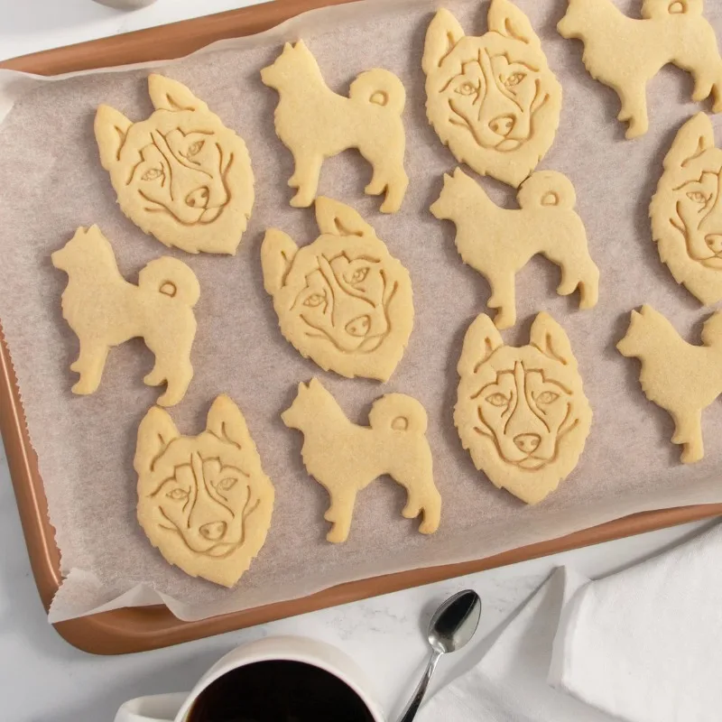Husky Dog Shape Cookies Cutters Embossing Large Dog Snacks Fondant Biscuit Baking Supplies Cakes Decoration Tools DIY Bakeware
Husky Dog Shape Cookies Cutters Embossing Large Dog Snacks Fondant Biscuit Baking Supplies Cakes Decoration Tools DIY Bakeware
