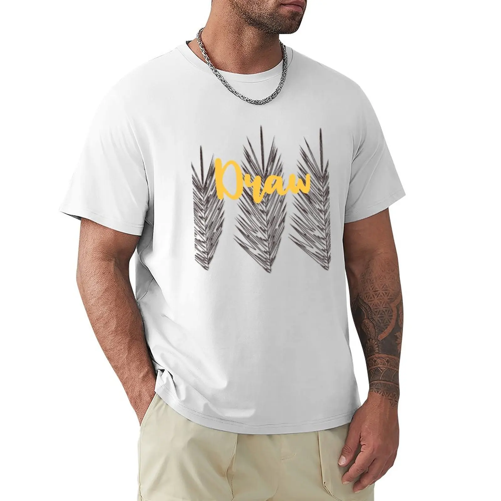 Organic Natural Palm Tree Leaves T-shirt plus sizes summer top customs design your own Men's t-shirts
Organic Natural Palm Tree Leaves T-shirt plus sizes summer top customs design your own Men's t-shirts