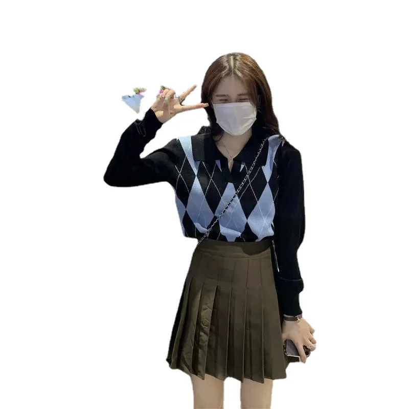 Two-piece Women's 2021 New Spring and Autumn Sweater Autumn and Winter + Pleated Skirt Suit
Two-piece Women's 2021 New Spring and Autumn Sweater Autumn and Winter + Pleated Skirt Suit