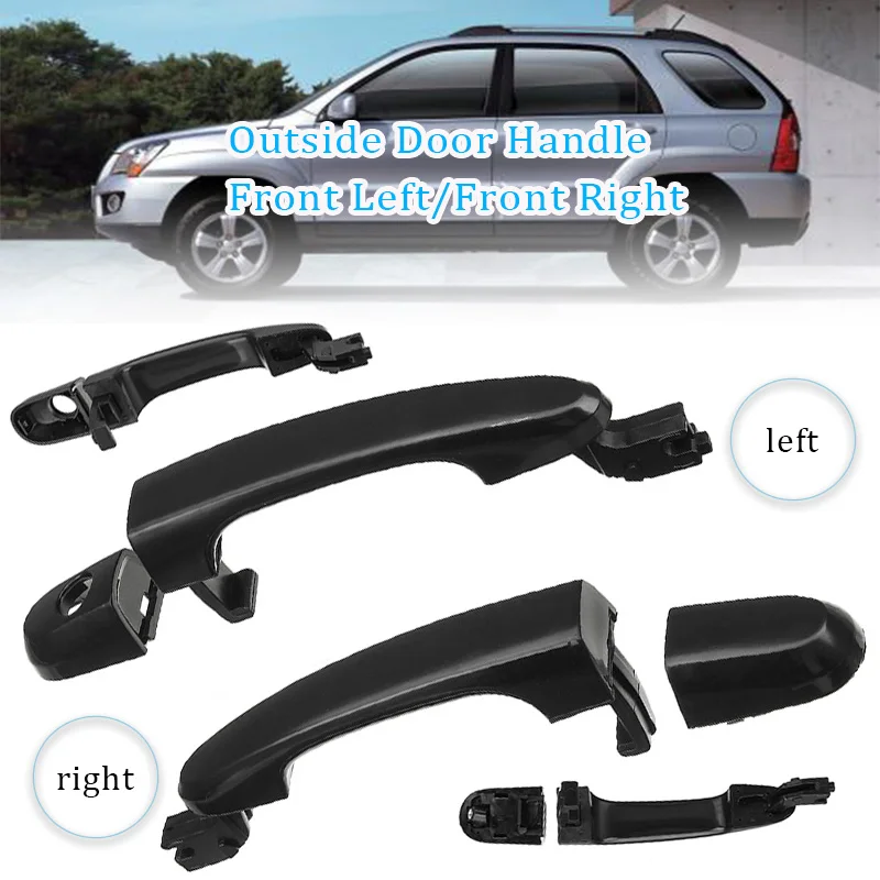 A Set Car High Quality New Exterior Outside Door Handle Front Left/ Right For KIA Sportage 2005 - 2010 82651-1F000 82662-1F000
A Set Car High Quality New Exterior Outside Door Handle Front Left/ Right For KIA Sportage 2005 - 2010 82651-1F000 82662-1F000