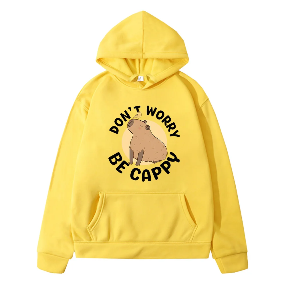 Capybara Don't Worry Be Cappy Children's Hooded Long-sleeved Cartoon Printed Graffiti Spring and Fall Sportswear Kids Clothing
Capybara Don't Worry Be Cappy Children's Hooded Long-sleeved Cartoon Printed Graffiti Spring and Fall Sportswear Kids Clothing