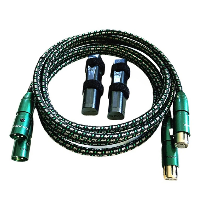 Pair ColumbiaI XLR Balanced Cable Perfect Surface Copper Male to Female HiFi Audio Interconnect Line
Pair ColumbiaI XLR Balanced Cable Perfect Surface Copper Male to Female HiFi Audio Interconnect Line