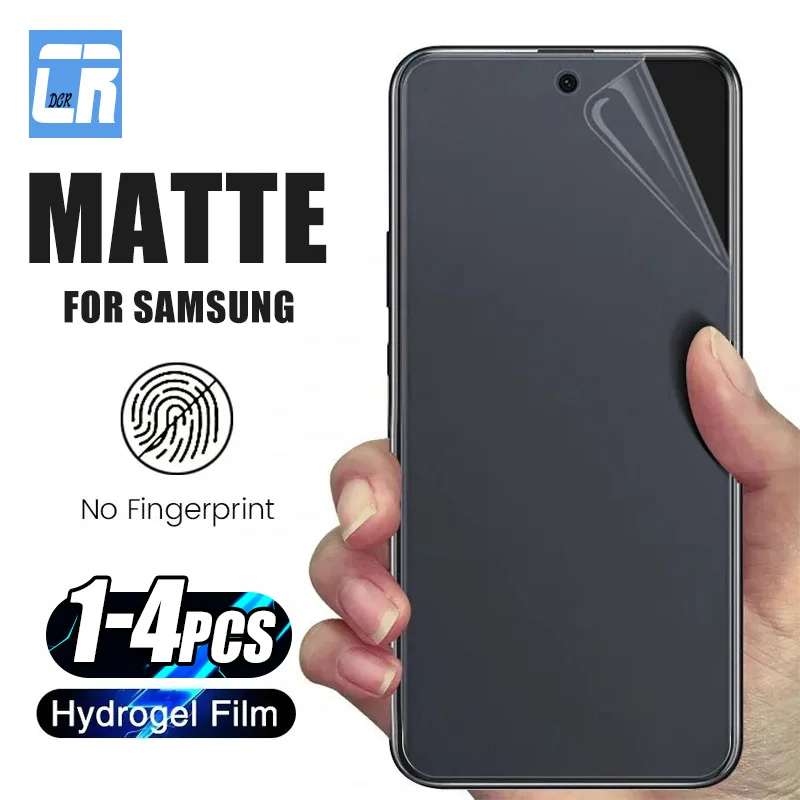 1-4PCS Anti-Fingerprint Matte Hydrogel Film For Samsung Galaxy S24 S23 S22 Plus Screen Protector For Samsung S24 Ultra Soft Film
1-4PCS Anti-Fingerprint Matte Hydrogel Film For Samsung Galaxy S24 S23 S22 Plus Screen Protector For Samsung S24 Ultra Soft Film