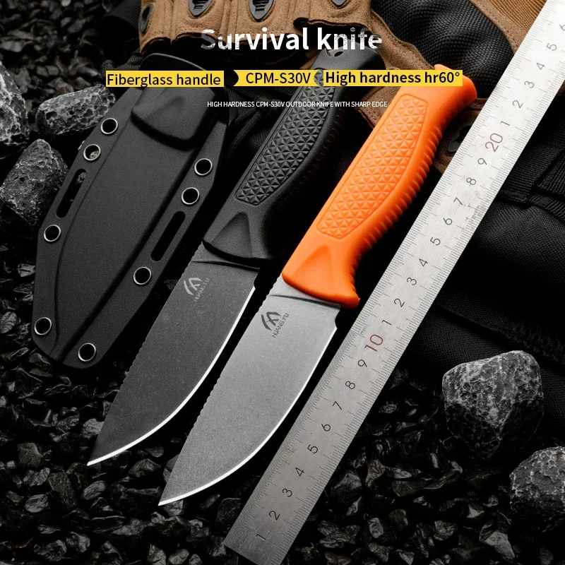 HUANGFU Premium CPM-S30V стальной нож для улицы-выживание с фиксированным лезвием, подарок для любителей и охотников
HUANGFU Premium CPM-S30V стальной нож для улицы-выживание с фиксированным лезвием, подарок для любителей и охотников