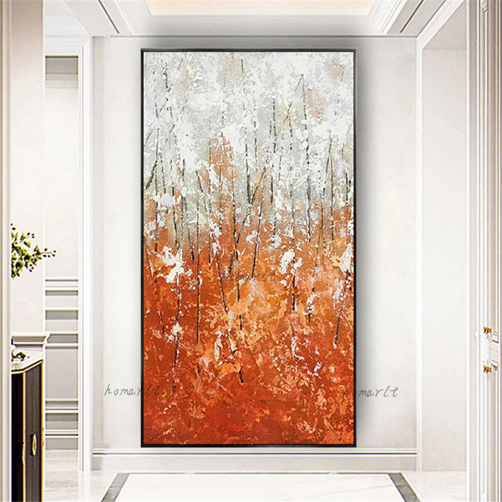 Real Texture Handmade Orange Oil Painting Large Modern Abstract Canvas Poster Decor Living Room Home Wall Art Picture Artworks
Real Texture Handmade Orange Oil Painting Large Modern Abstract Canvas Poster Decor Living Room Home Wall Art Picture Artworks