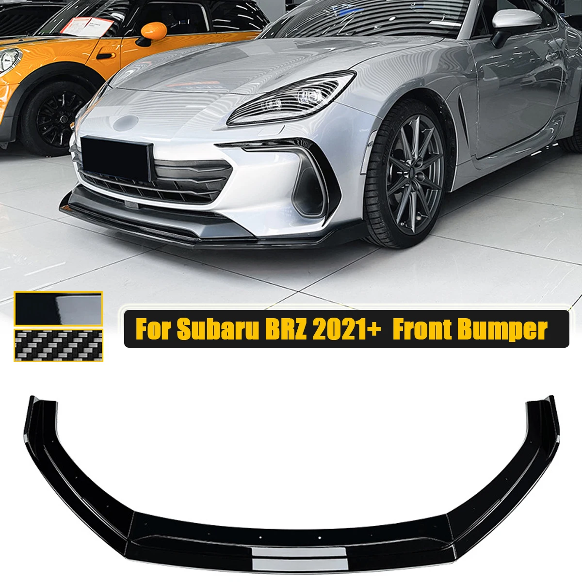 For Subaru BRZ 2021 2022 2023 Front Bumper Lip Spoiler Side Splitter Deflector Canard Body Kit Cover Car Tuning Accessories
For Subaru BRZ 2021 2022 2023 Front Bumper Lip Spoiler Side Splitter Deflector Canard Body Kit Cover Car Tuning Accessories
